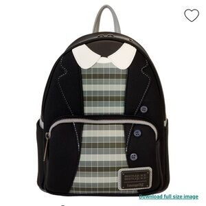 NWT LOUNGEFLY Beetlejuice Beetlejuice Lydia Deetz Cosplay Mini Backpack